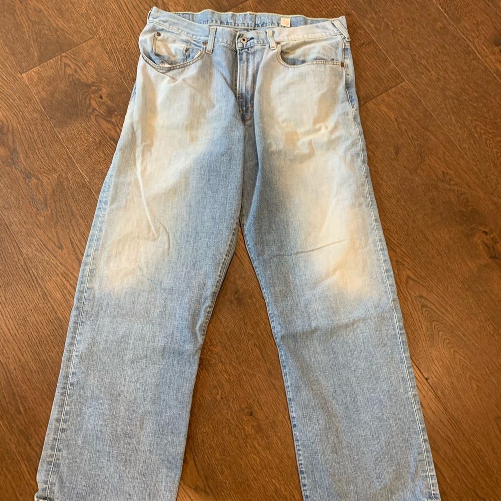 Mens guess jeans baby blue sz 38 jeans